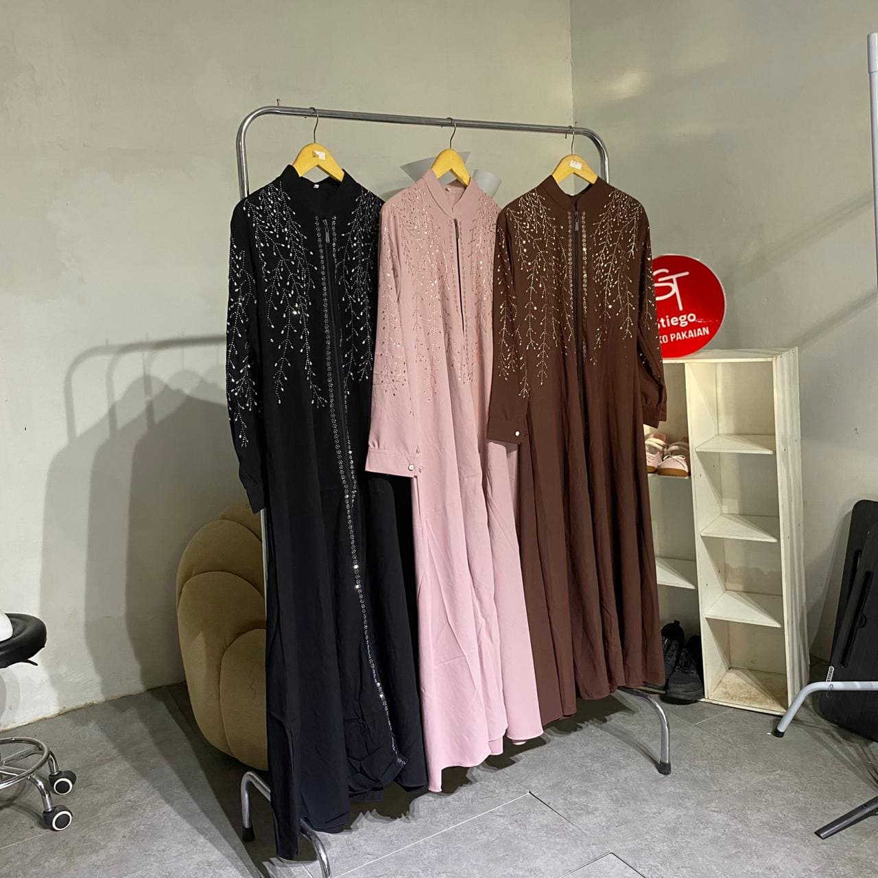 abaya wanita mawah arab gamis dres