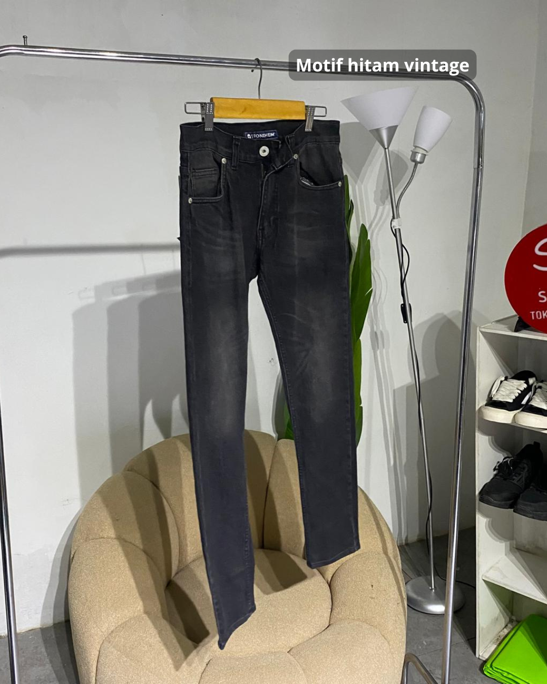 Celana  Jens Trondheim Celana Jeans Denim Pria Slim Fit