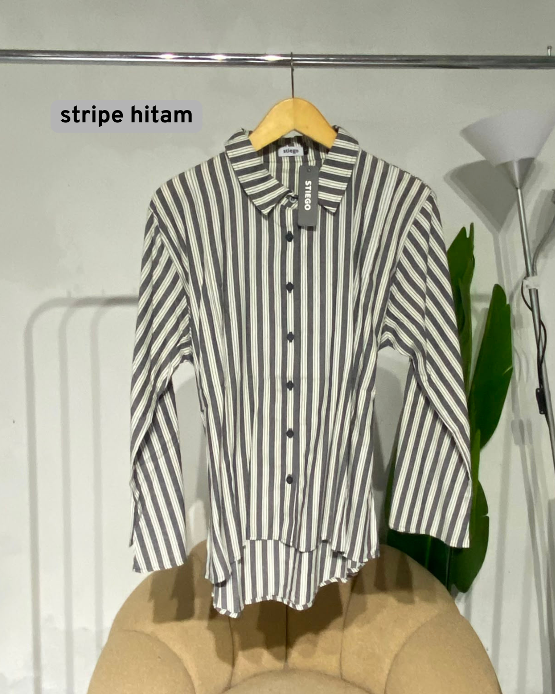 Kemeja Wanita rania stripe