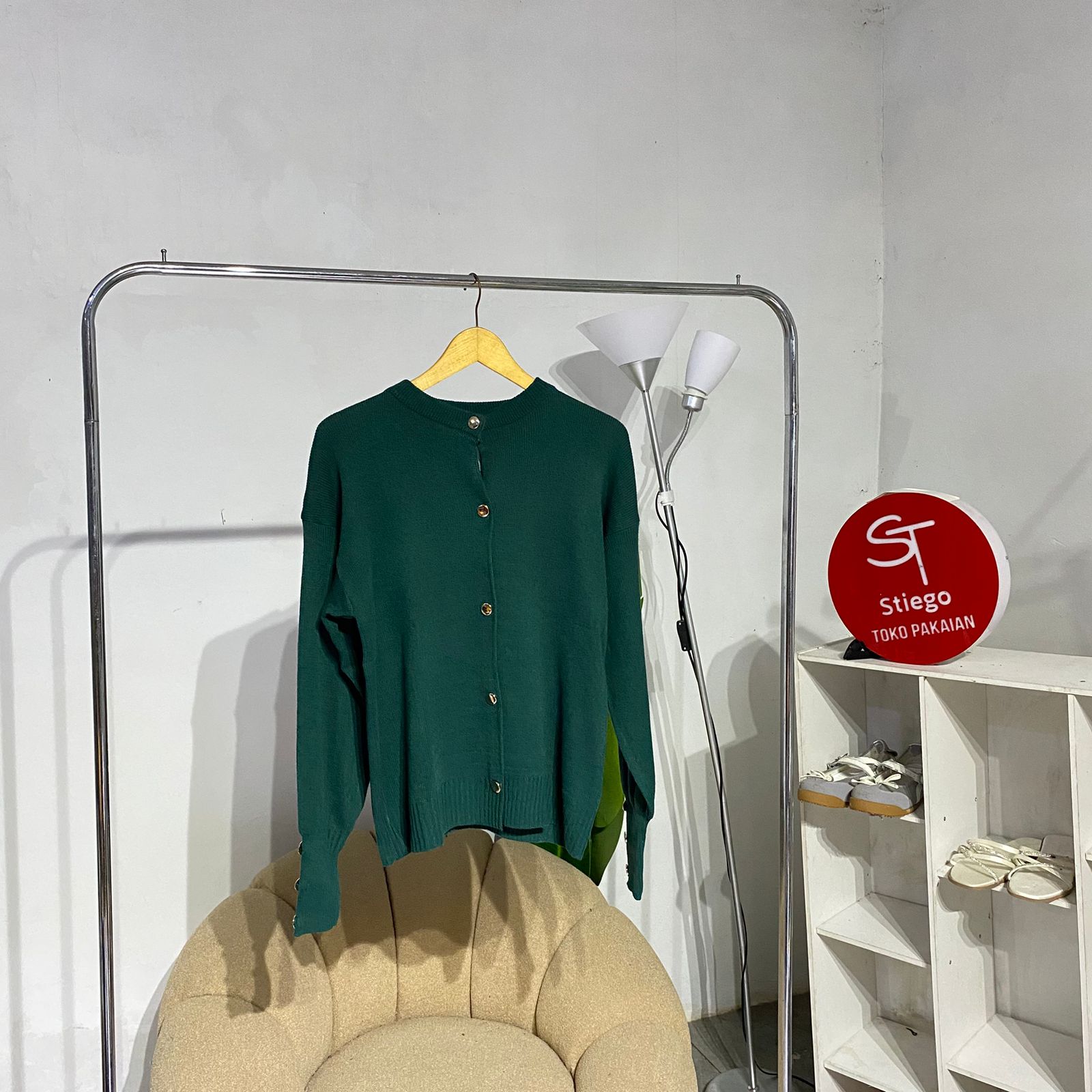 Knit cardigan  1455