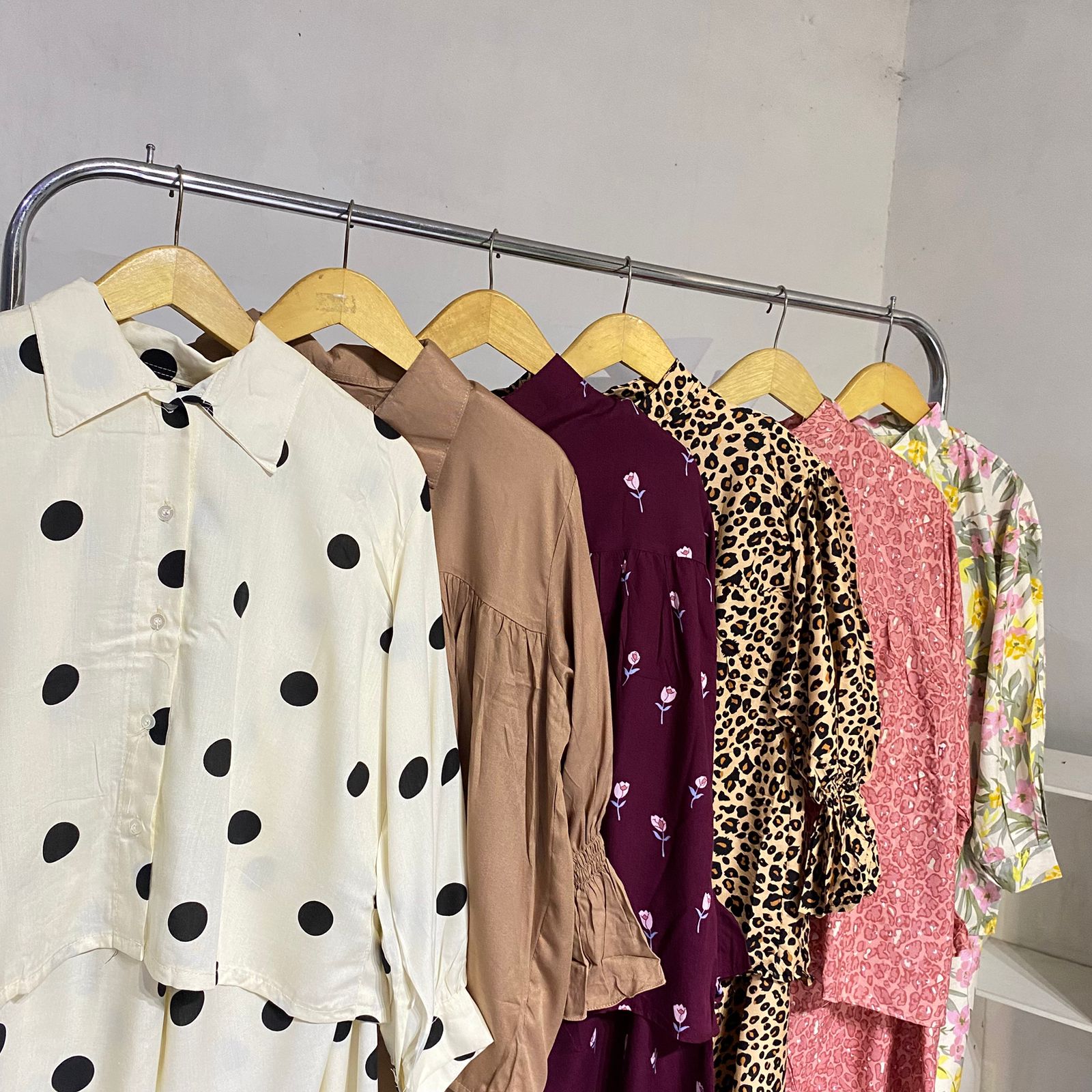 onset wanita rayon   atasan & celana