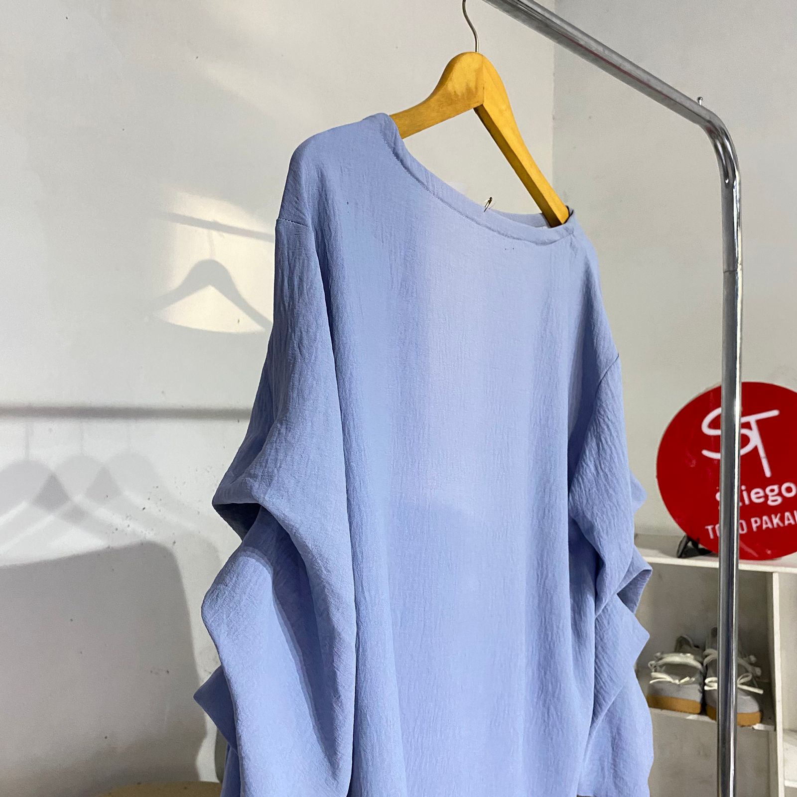 Blouse   wanita  Louse crinckle