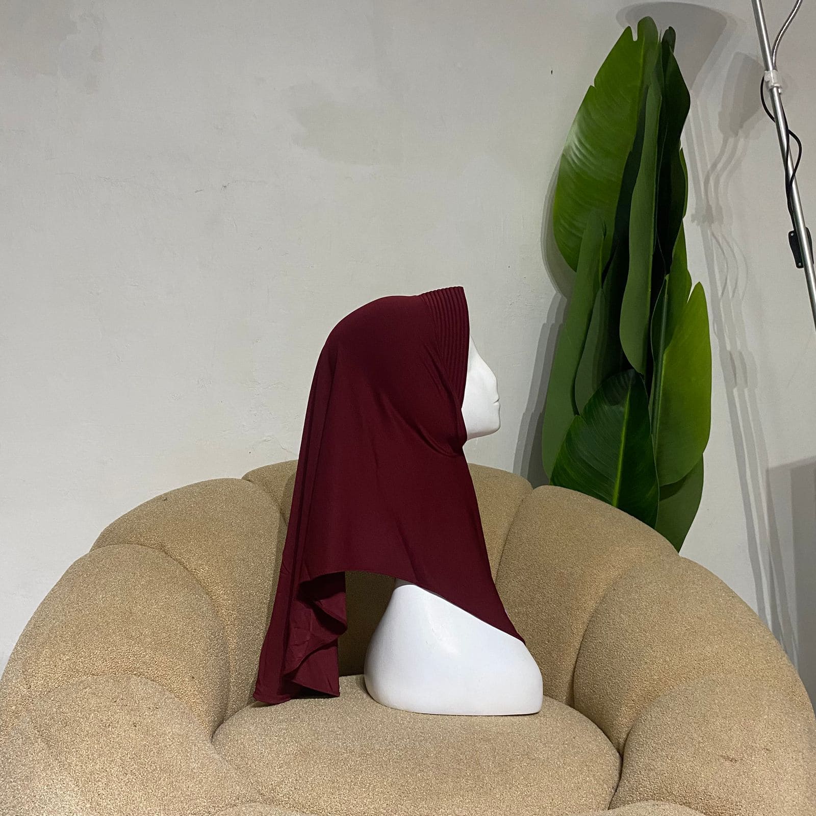 Hijab wanita kalisha alika   instan bergo ( size s )