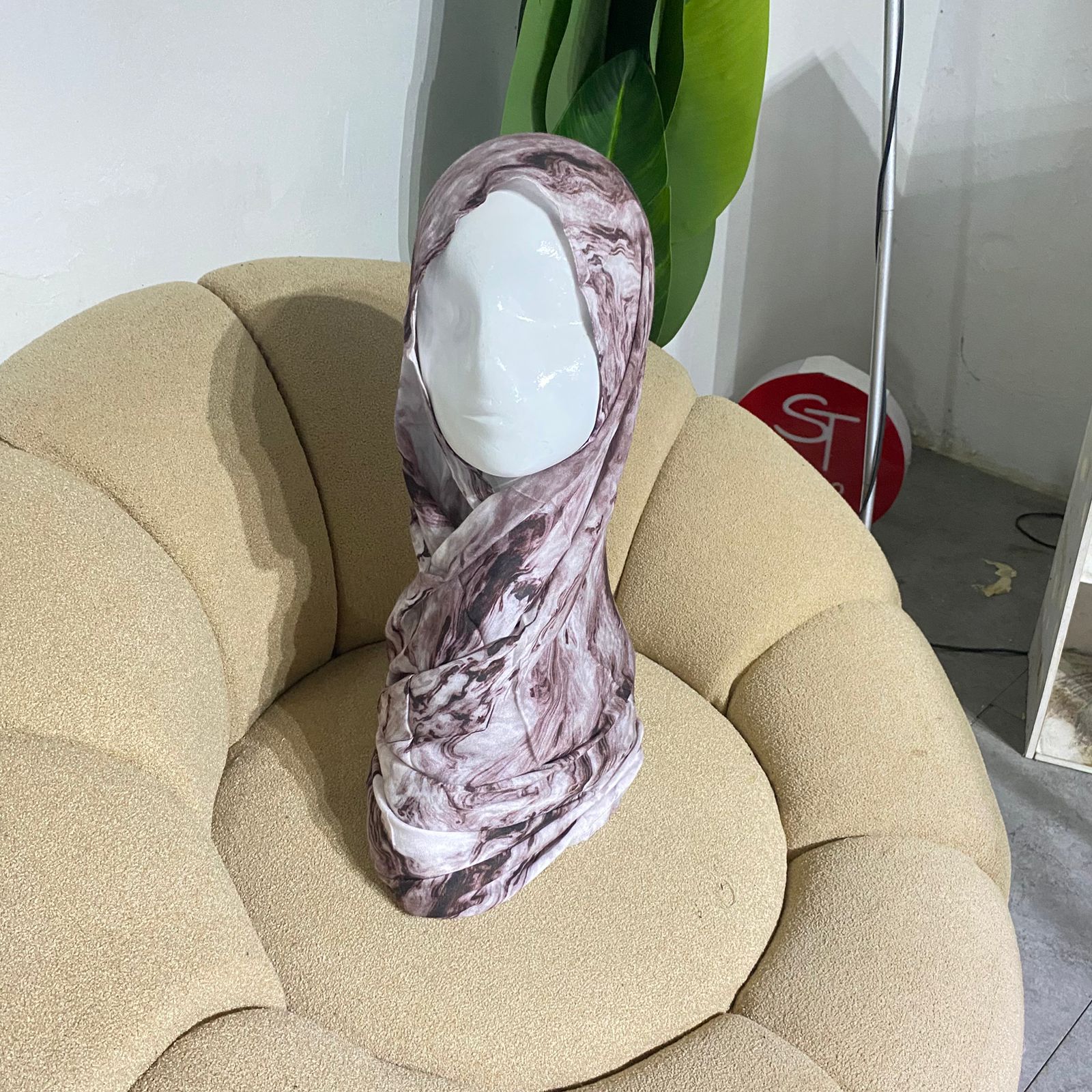 Hijab Pashmina wanita Viscose Printed