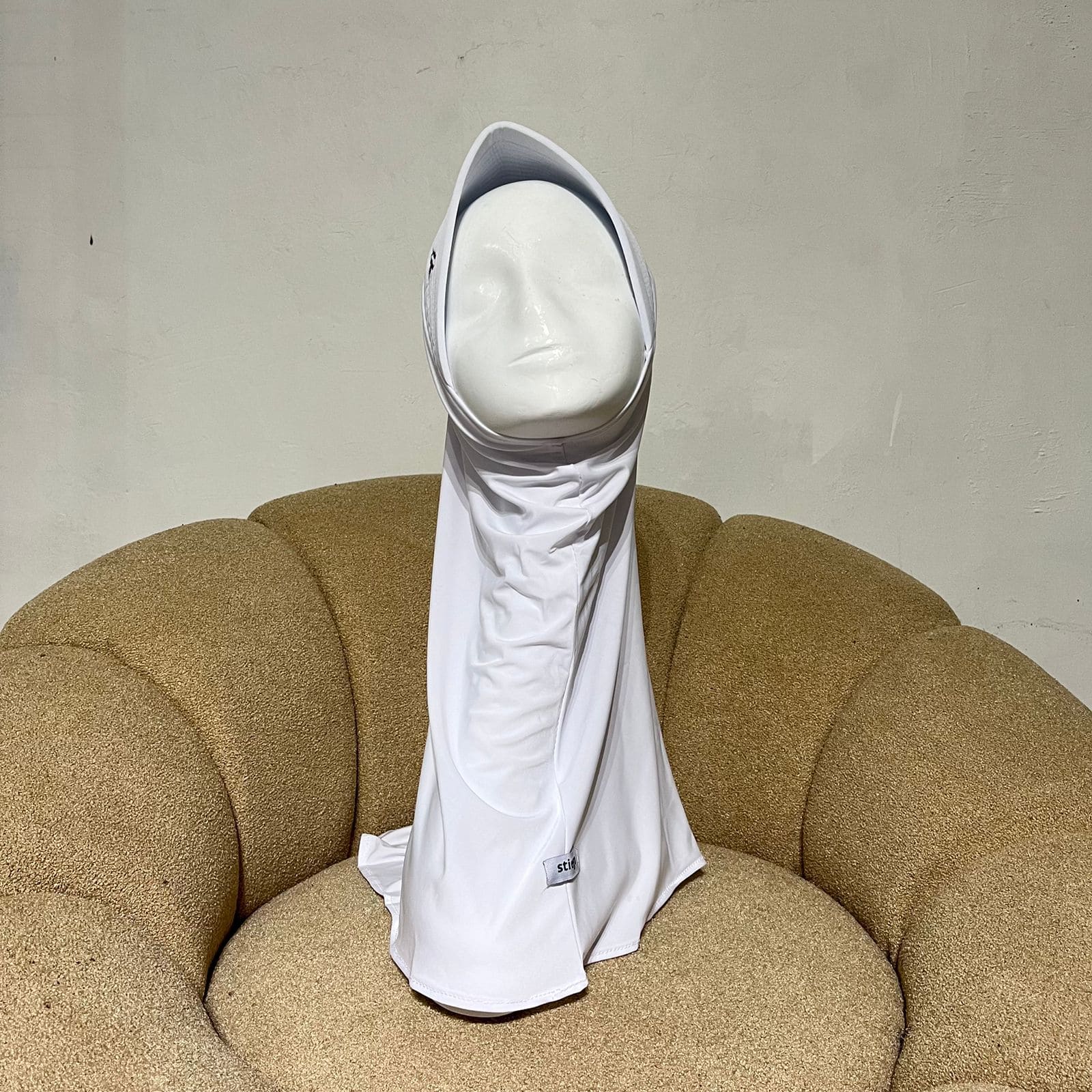 Hijab wanita bergo pita sport (ukuran M)