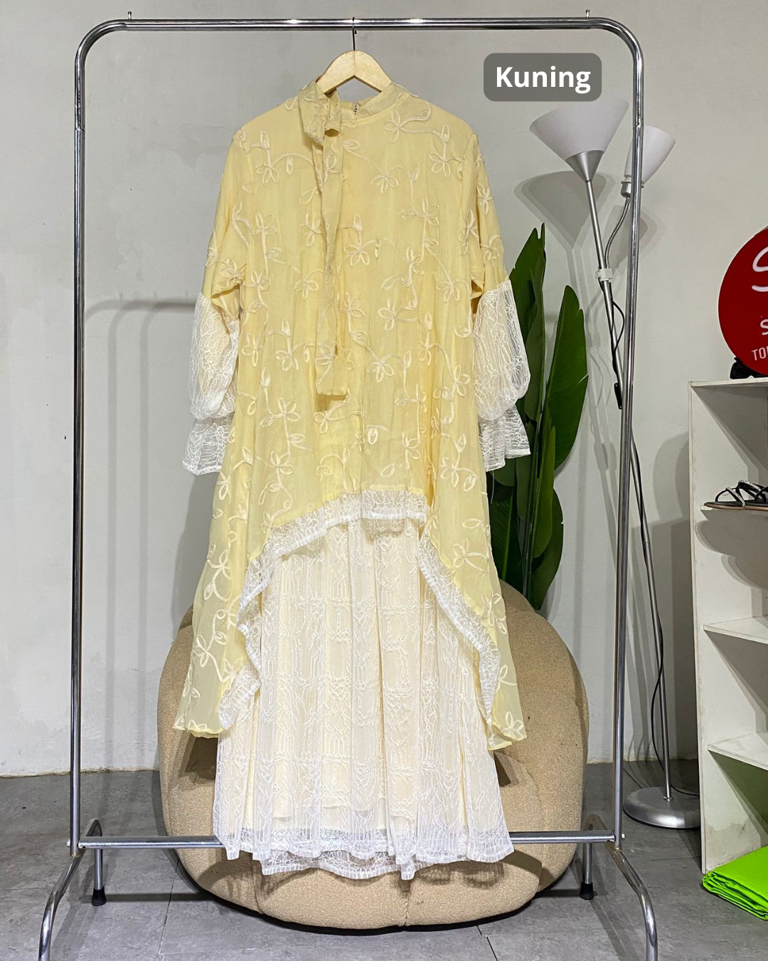 Gamis Wanita Tensel  anggun