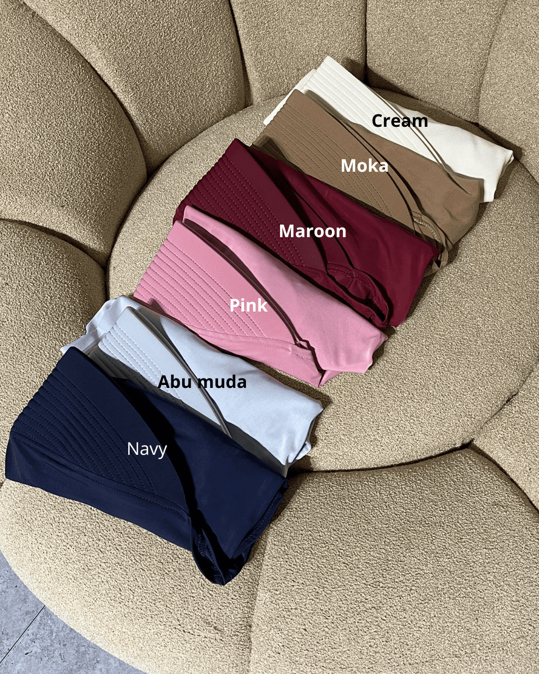 Hijab wanita bergo sport ( ukuran L )