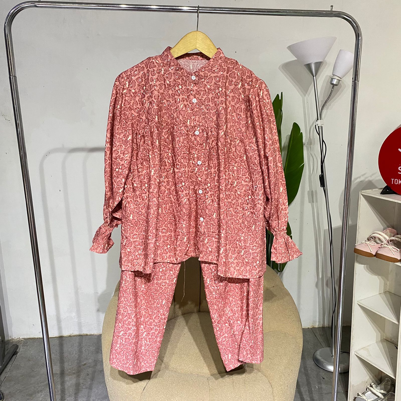 onset wanita rayon   atasan & celana