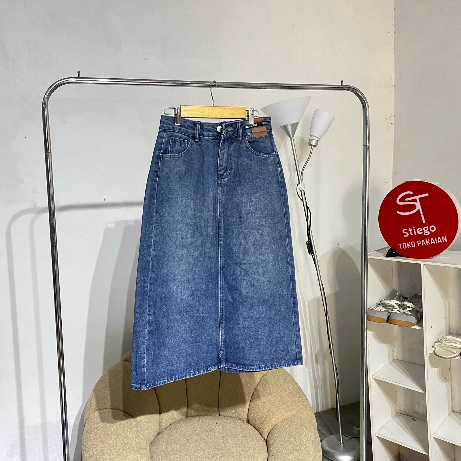 Rok Wanita jeans twelvesquer