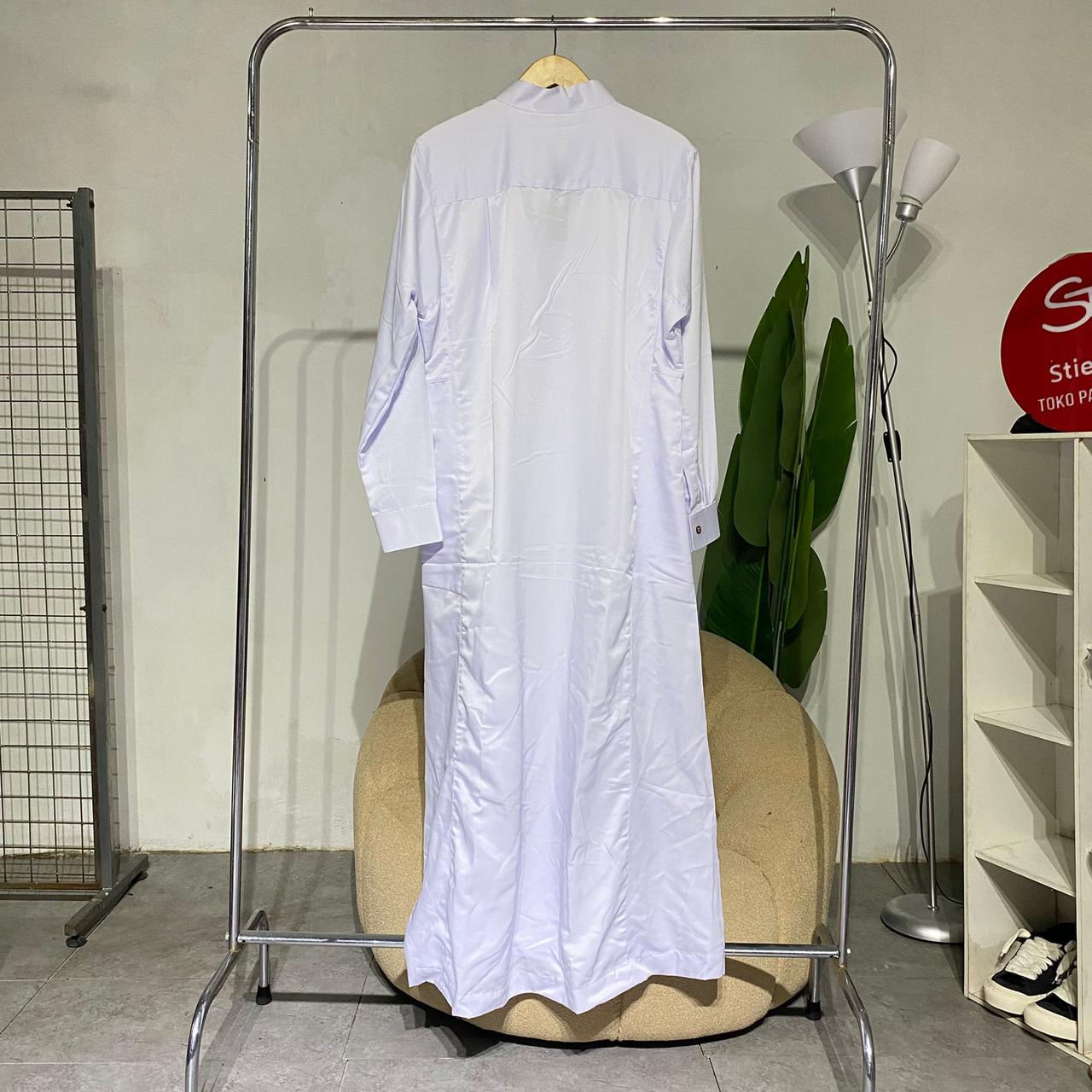 Jubah Gamis Muslim  Pria Abizar lengan panjang 1006