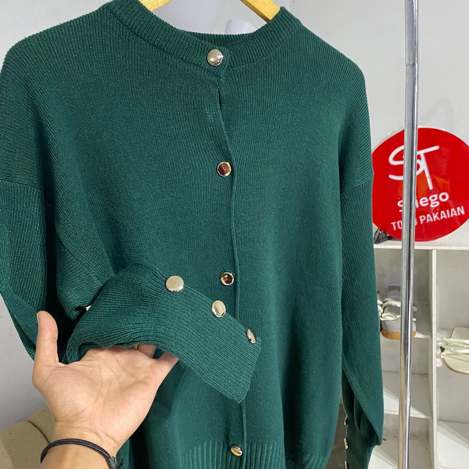 Knit cardigan  1455