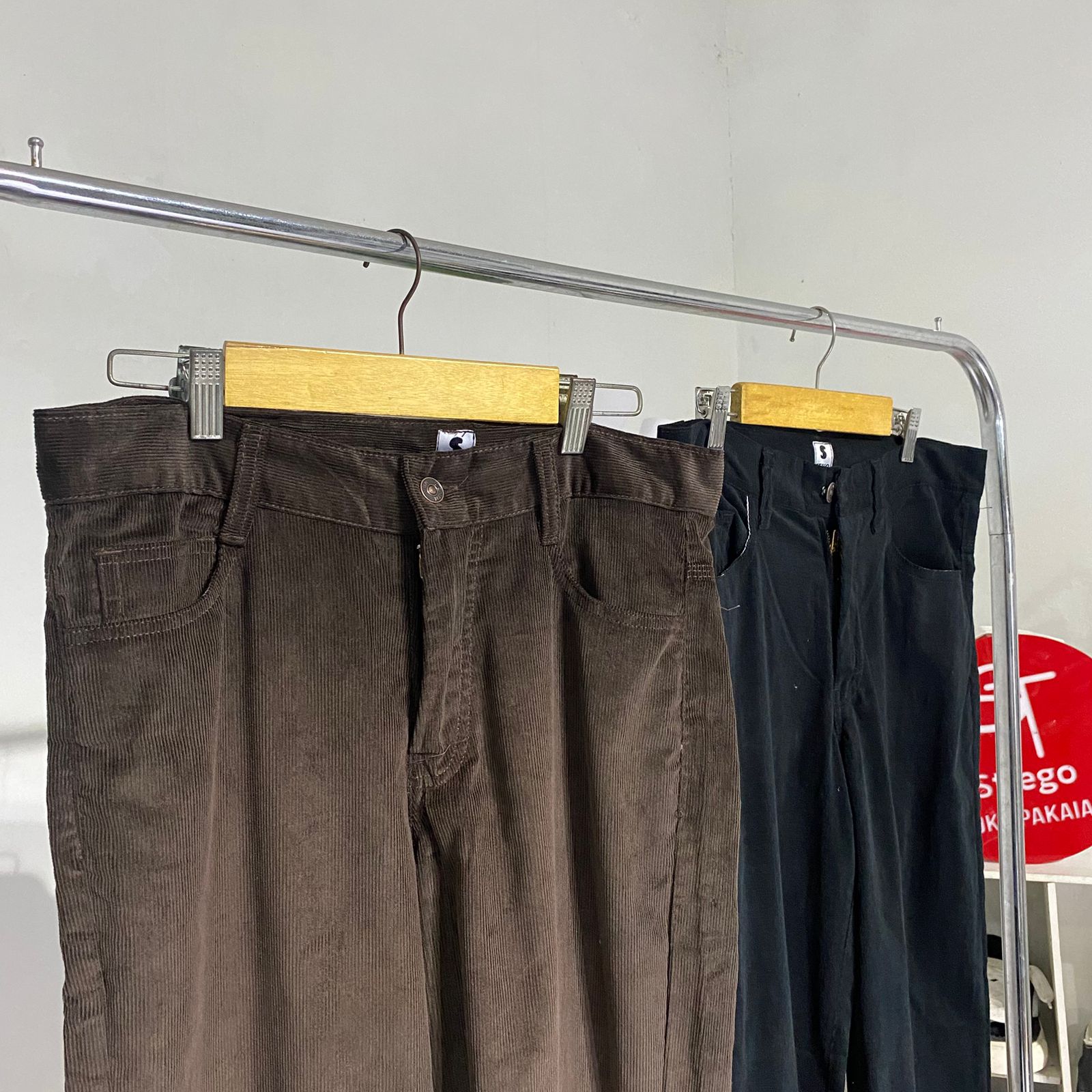 Celana Corduroy Pants Legular pria