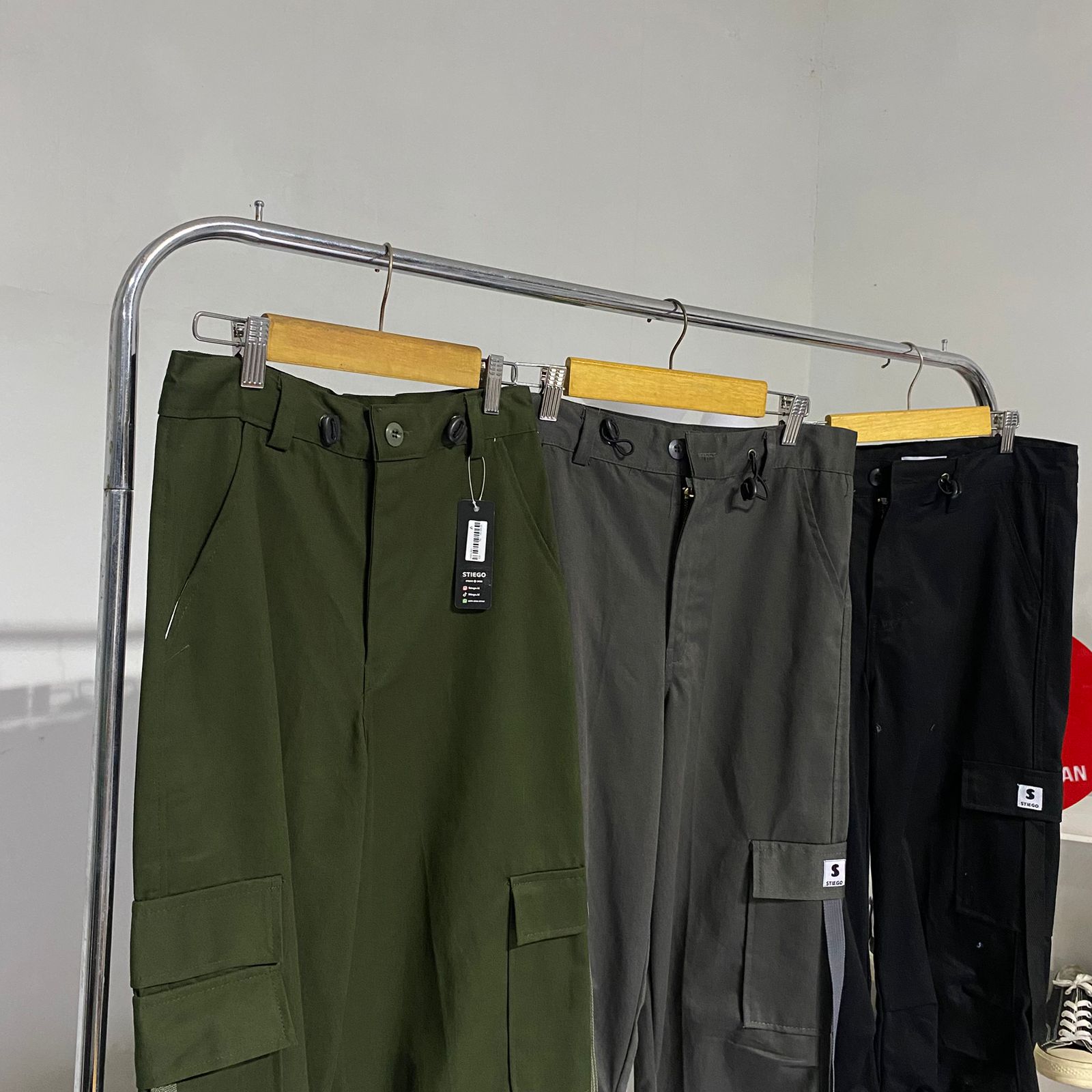 celana panjang Stiego Cargo Twil