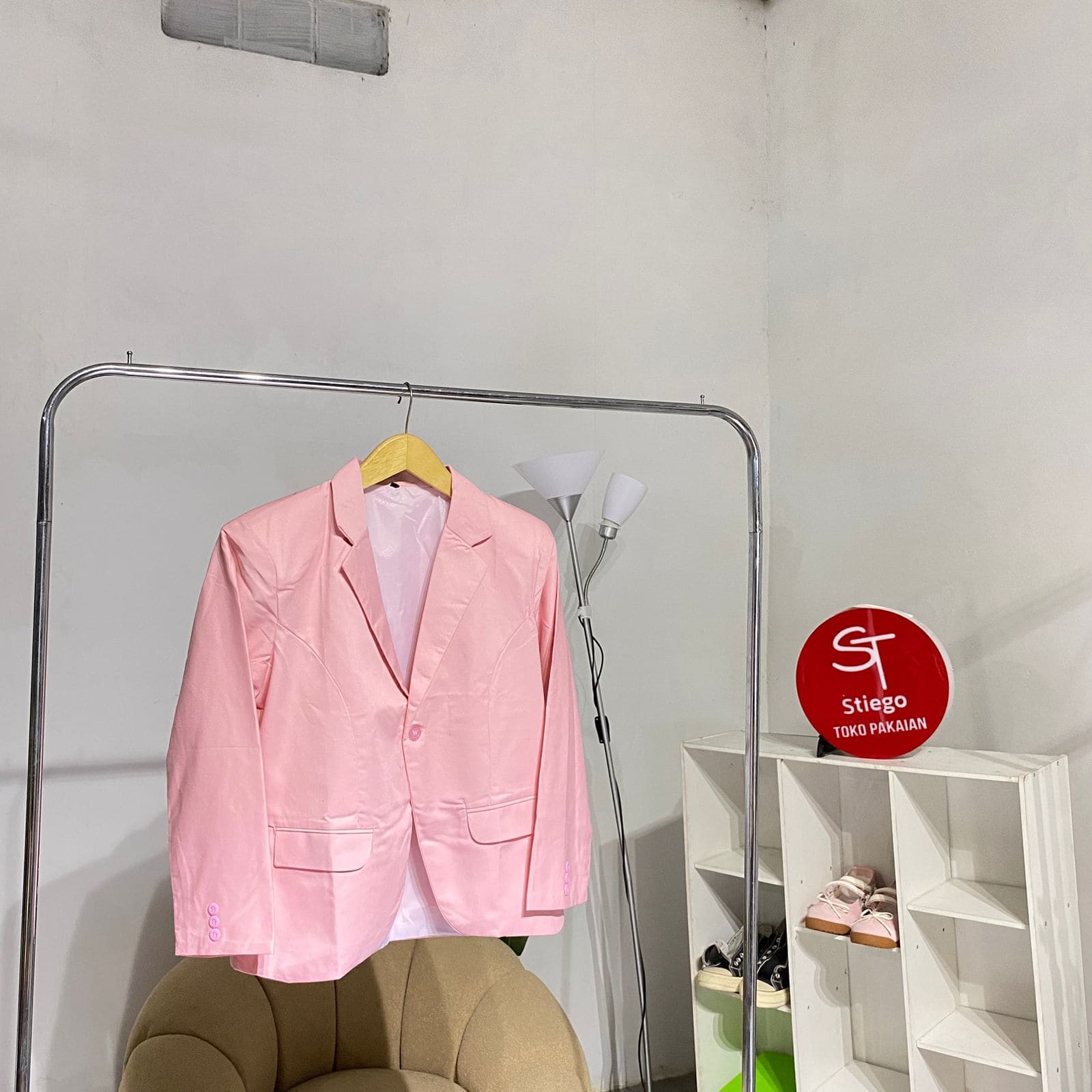 Jas Blazer formal wanita slim fit lengan panjang
