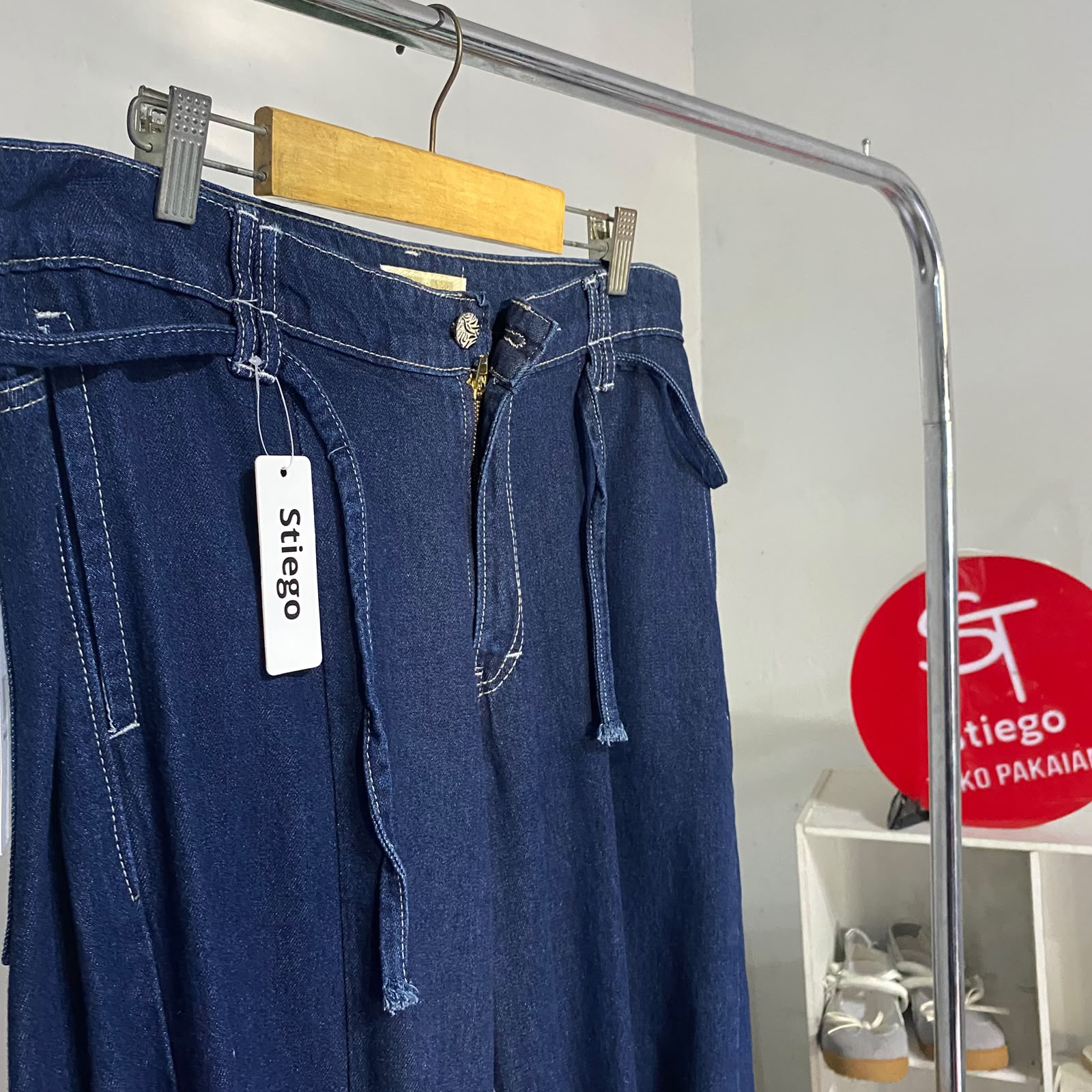 Celana wanita jeans kulot cocolie 1297 wanita