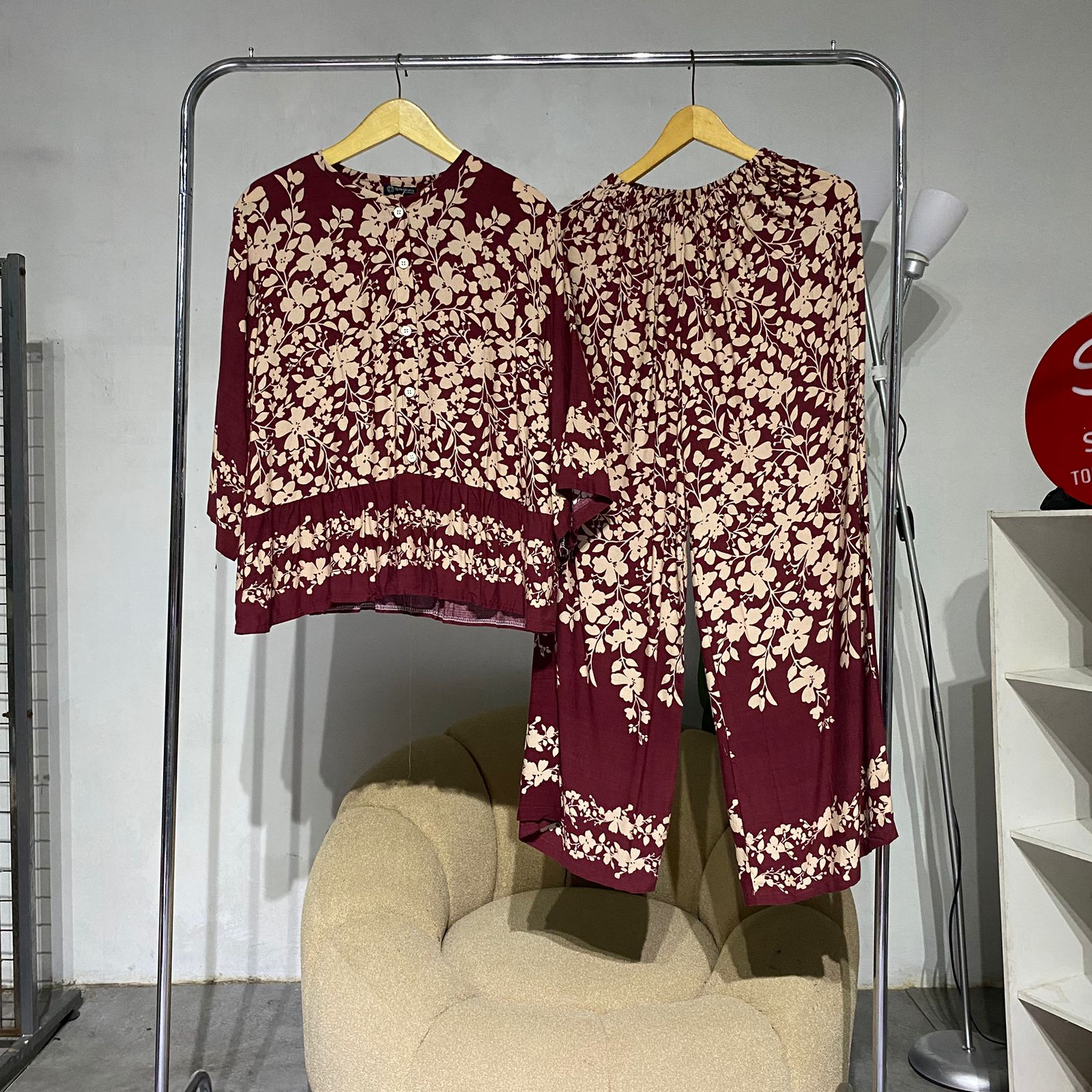 Oneset wanita setelan rafela 05