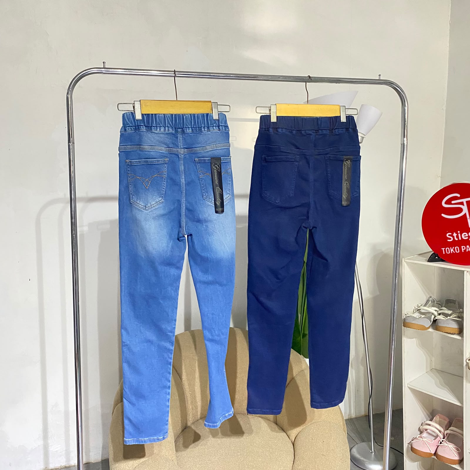 Celana wanita jeans leging wanita