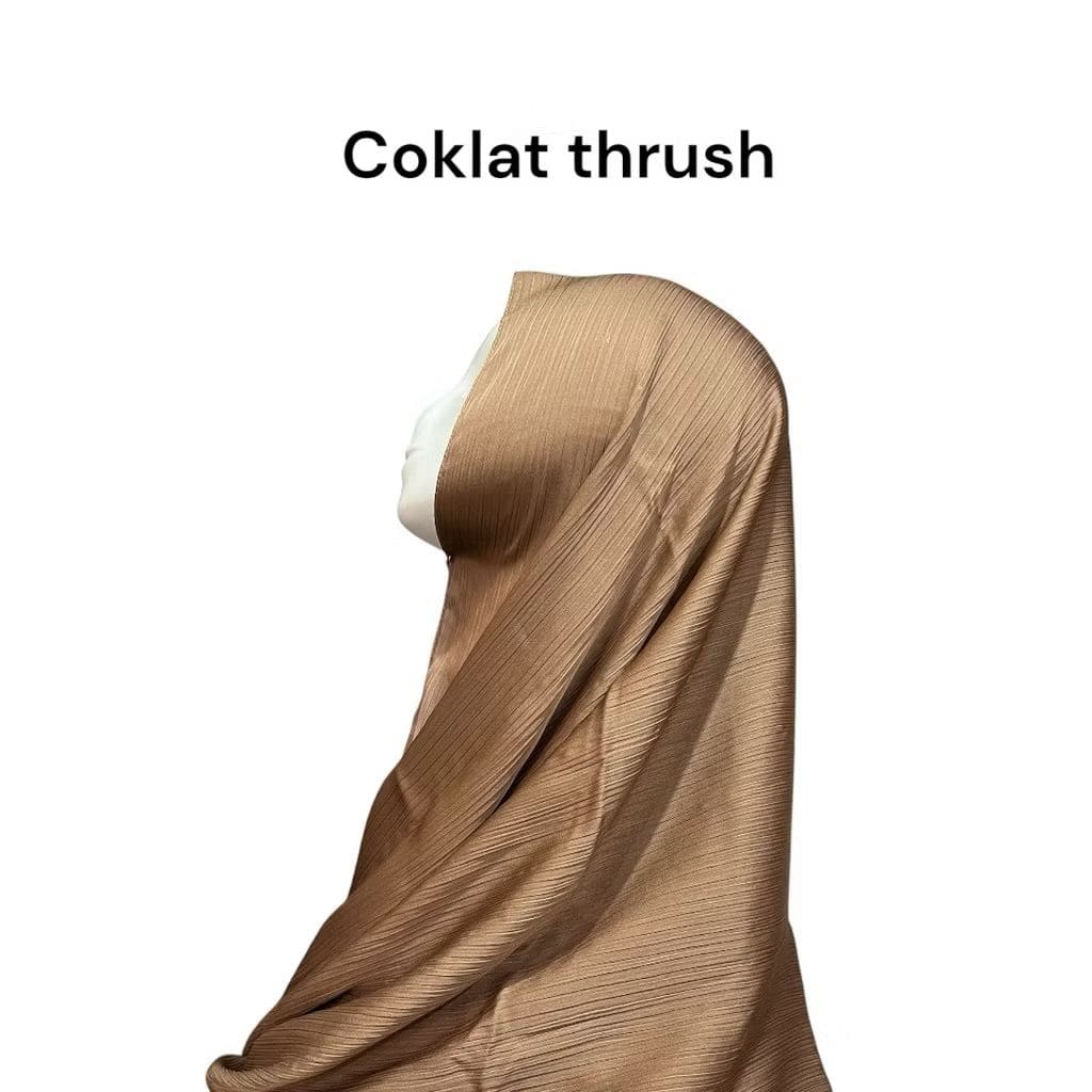 Hijab Pashmina Premium satin slik Malay